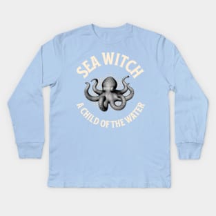 Sea Witch Kids Long Sleeve T-Shirt